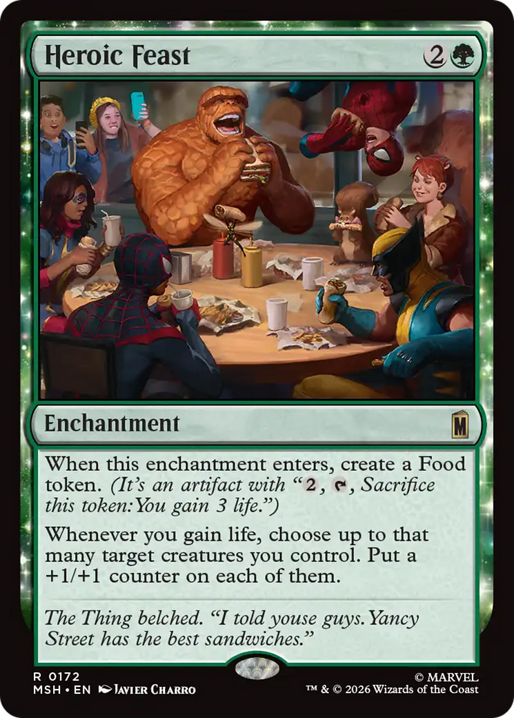 Heroic Feast [Marvel Super Heroes] | Mega City Incorporated