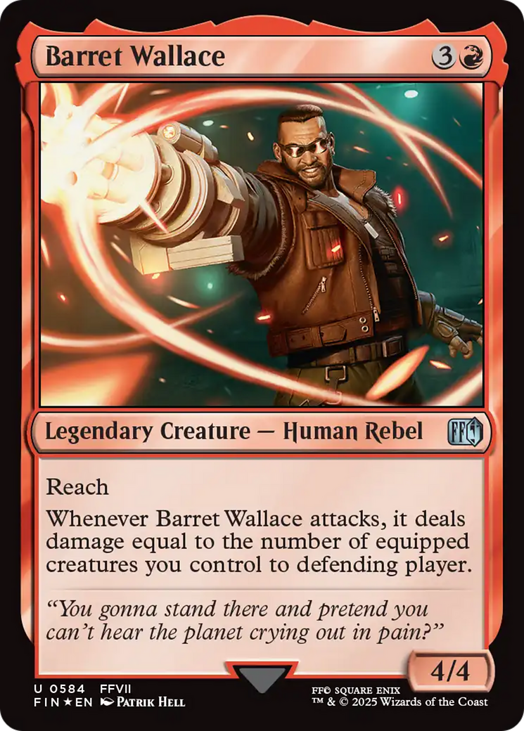 Barret Wallace (Surge Foil) [FINAL FANTASY] | Mega City Incorporated