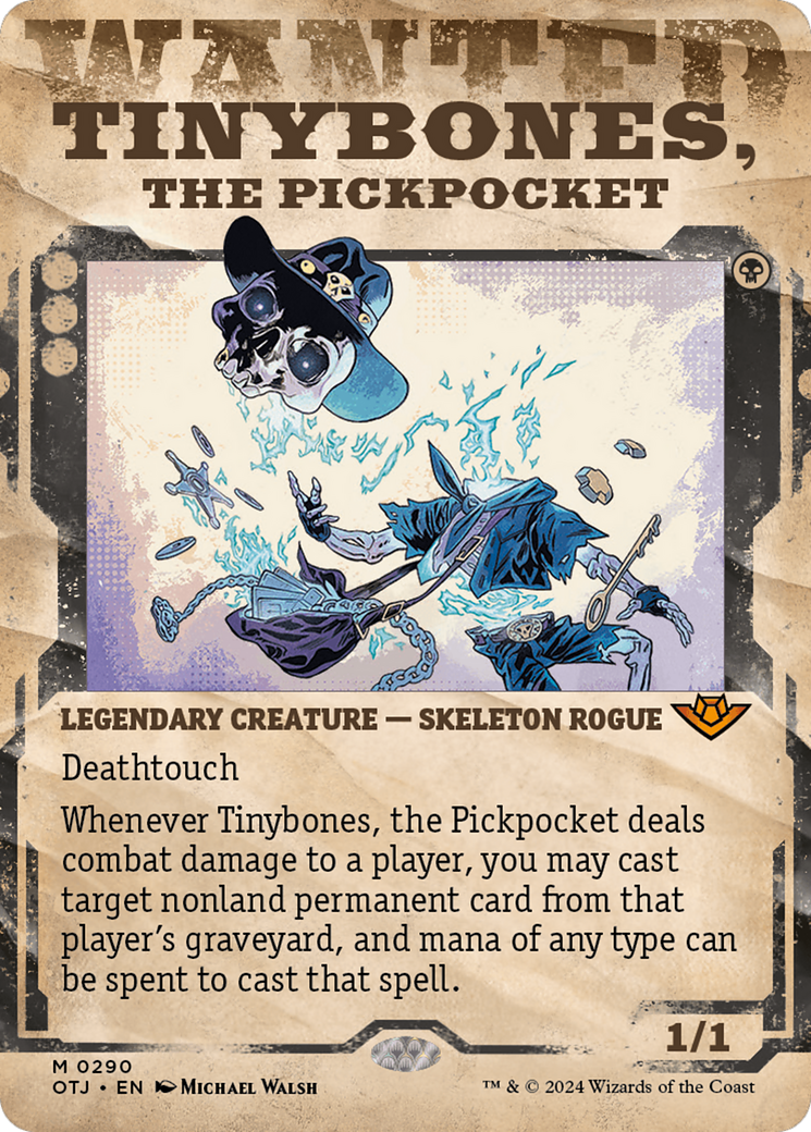 Tinybones, the Pickpocket (Showcase) [Outlaws of Thunder Junction] | Mega City Incorporated