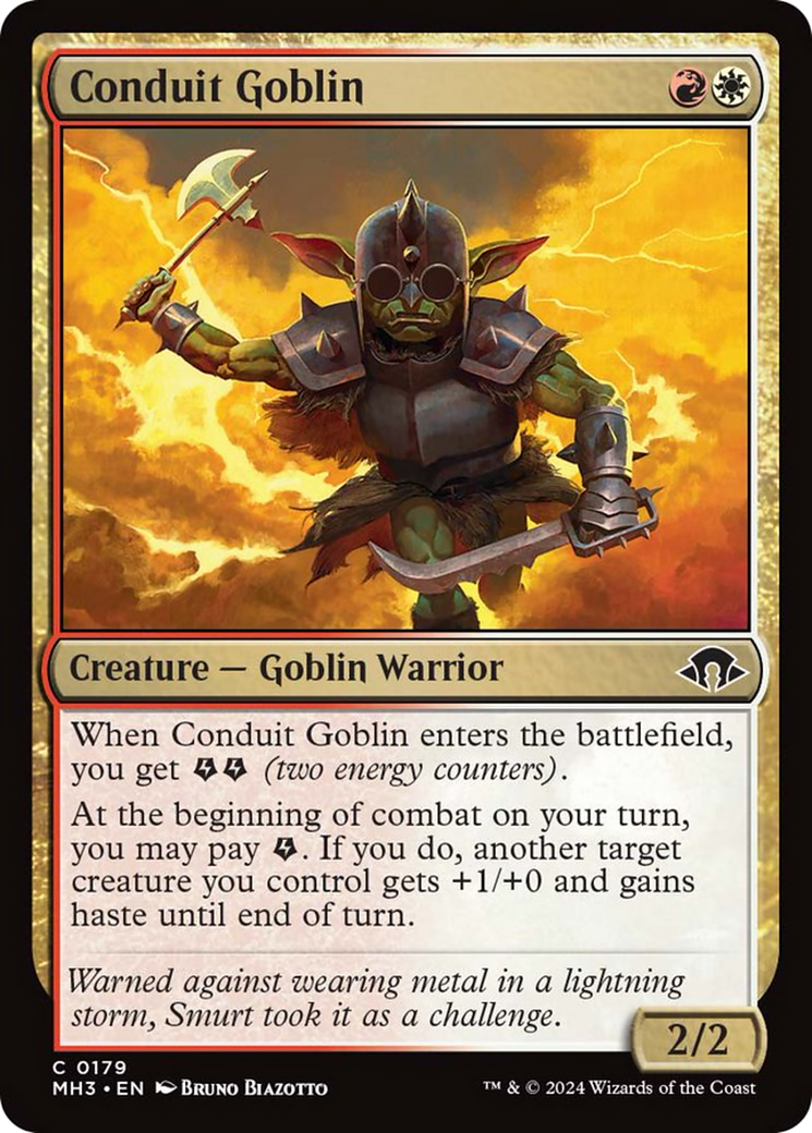 Conduit Goblin [Modern Horizons 3] | Mega City Incorporated