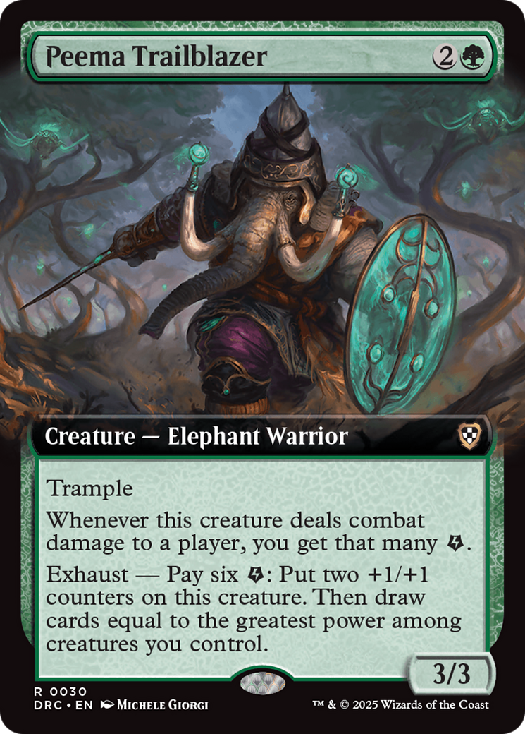 Peema Trailblazer (Extended Art) [Aetherdrift Commander] | Mega City Incorporated