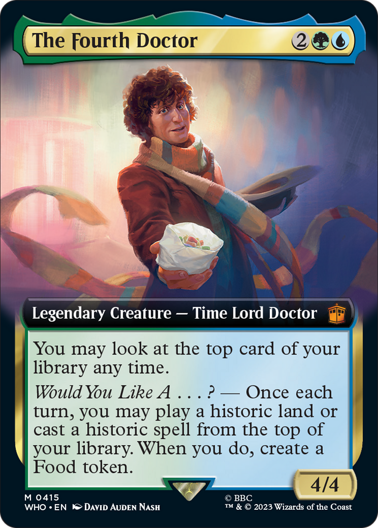 The Fourth Doctor (Extended Art) [Doctor Who] | Mega City Incorporated