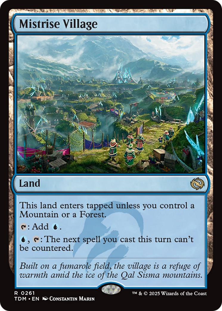 Mistrise Village [Tarkir: Dragonstorm] | Mega City Incorporated