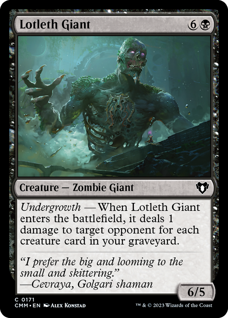 Lotleth Giant [Commander Masters] | Mega City Incorporated