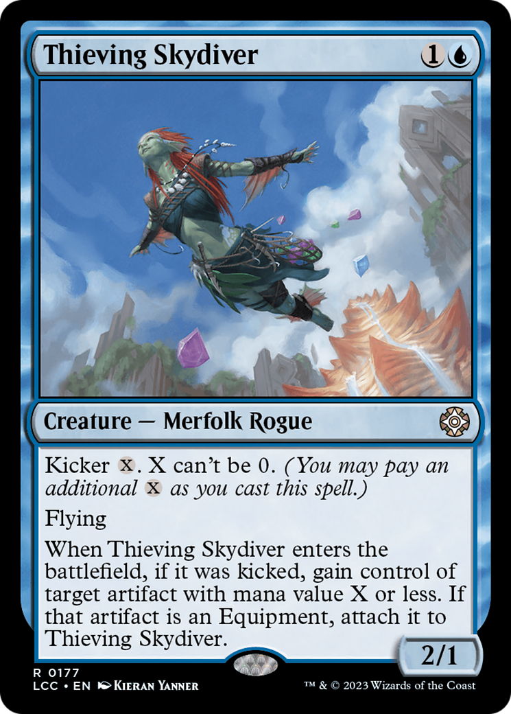 Thieving Skydiver [The Lost Caverns of Ixalan Commander] | Mega City Incorporated