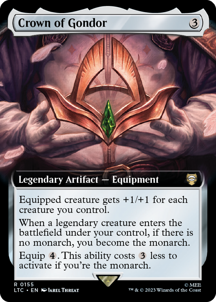 Crown of Gondor (Extended Art) [The Lord of the Rings: Tales of Middle-Earth Commander] | Mega City Incorporated
