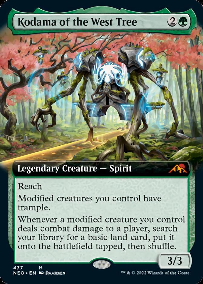 Kodama of the West Tree (Extended Art) [Kamigawa: Neon Dynasty] | Mega City Incorporated