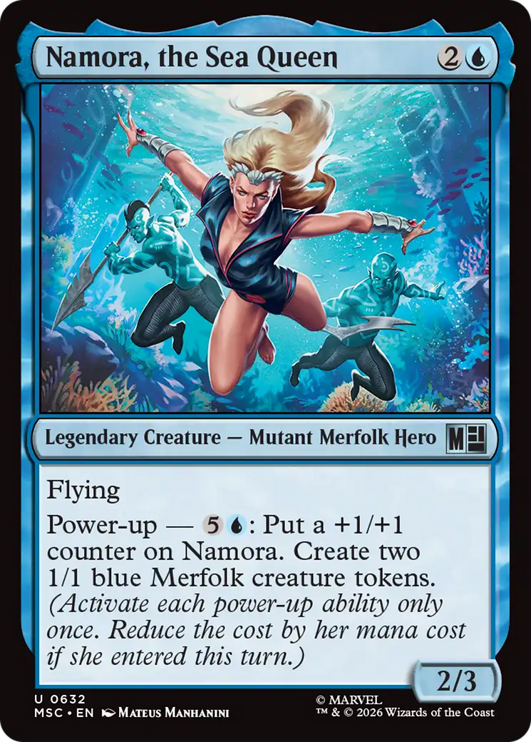 Namora, the Sea Queen [Marvel Super Heroes Commander] | Mega City Incorporated
