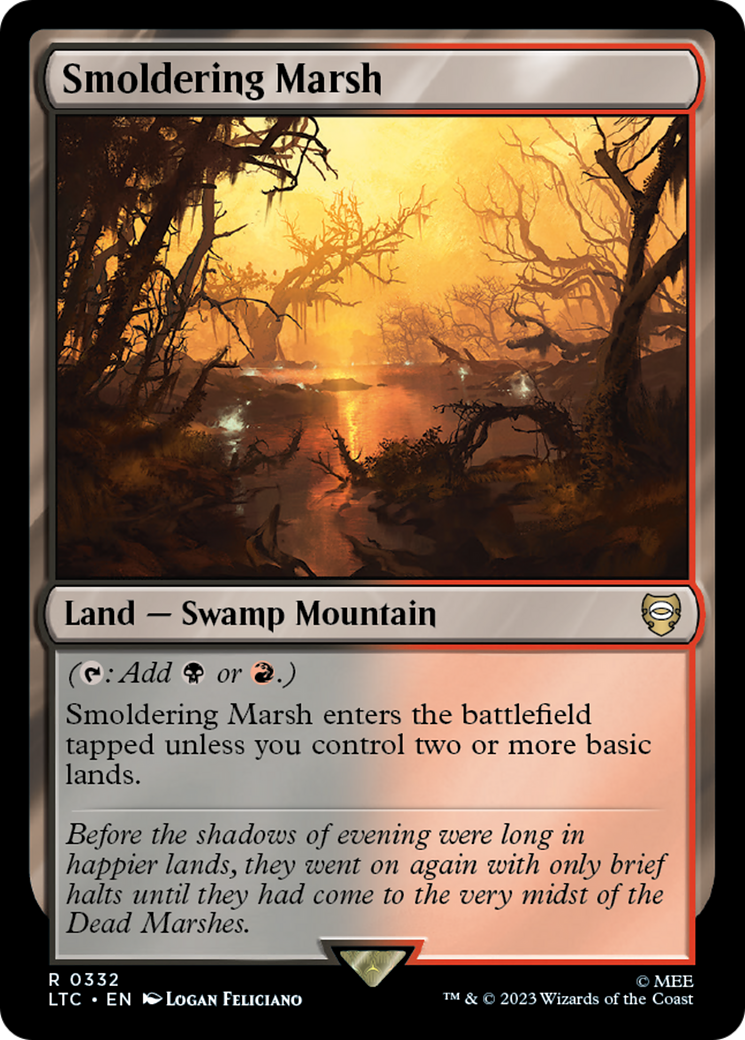 Smoldering Marsh [The Lord of the Rings: Tales of Middle-Earth Commander] | Mega City Incorporated