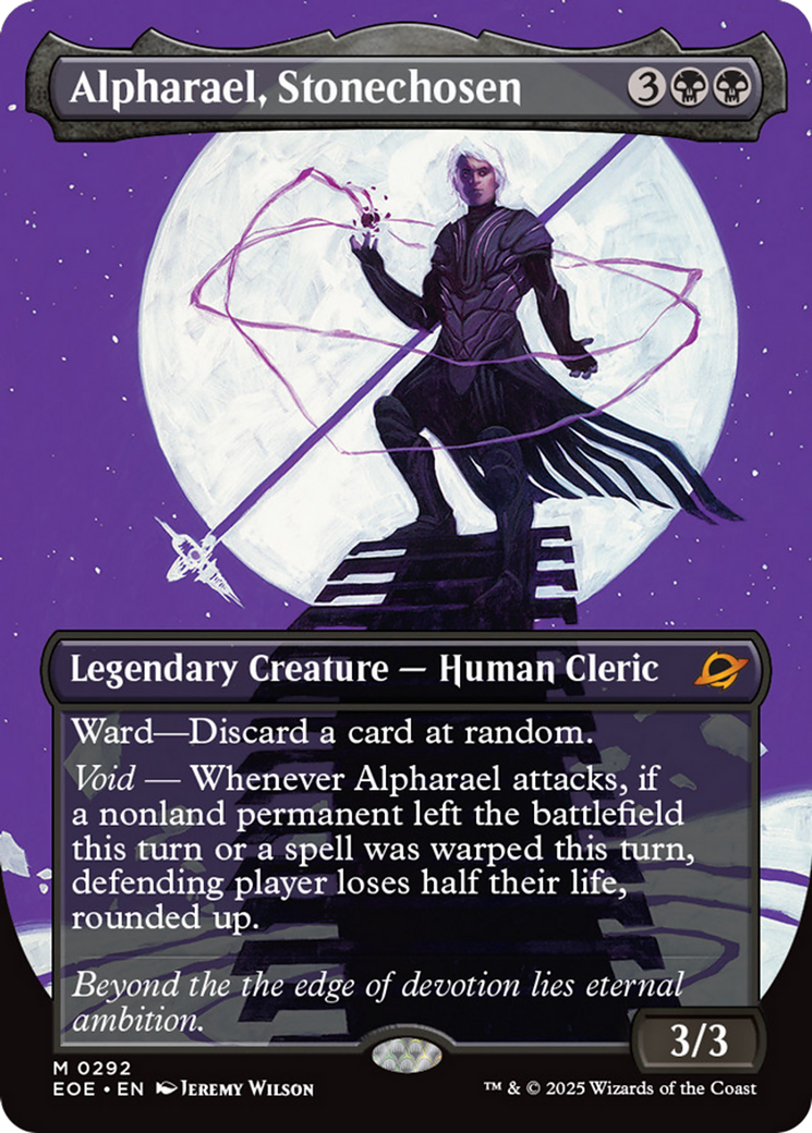 Alpharael, Stonechosen (Borderless) [Edge of Eternities] | Mega City Incorporated