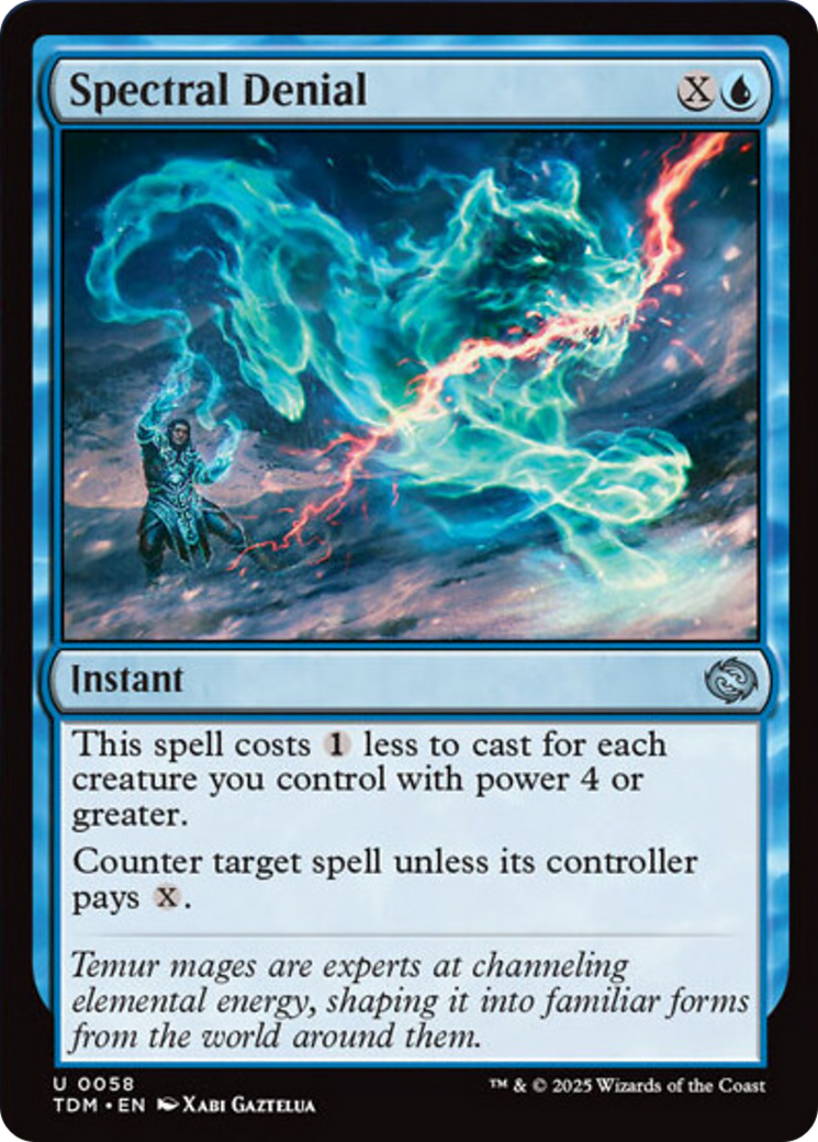 Spectral Denial [Tarkir: Dragonstorm] | Mega City Incorporated