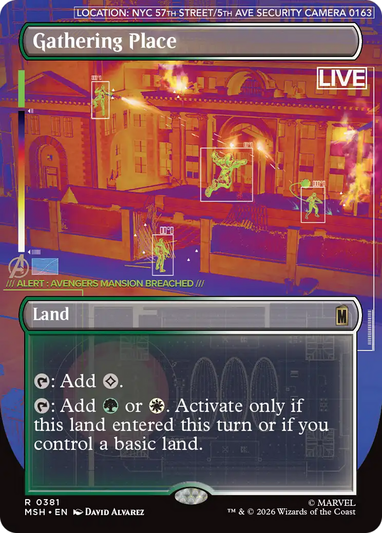 Gathering Place (Borderless) [Marvel Super Heroes] | Mega City Incorporated