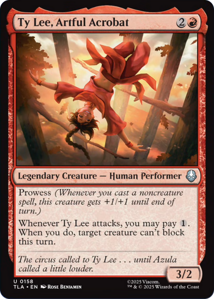 Ty Lee, Artful Acrobat [Avatar: The Last Airbender] | Mega City Incorporated