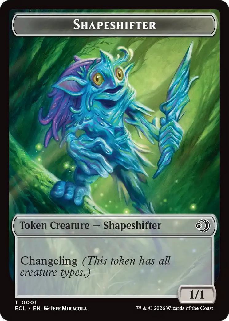 Shapeshifter // Map Double-Sided Token [Lorwyn Eclipsed Tokens] | Mega City Incorporated