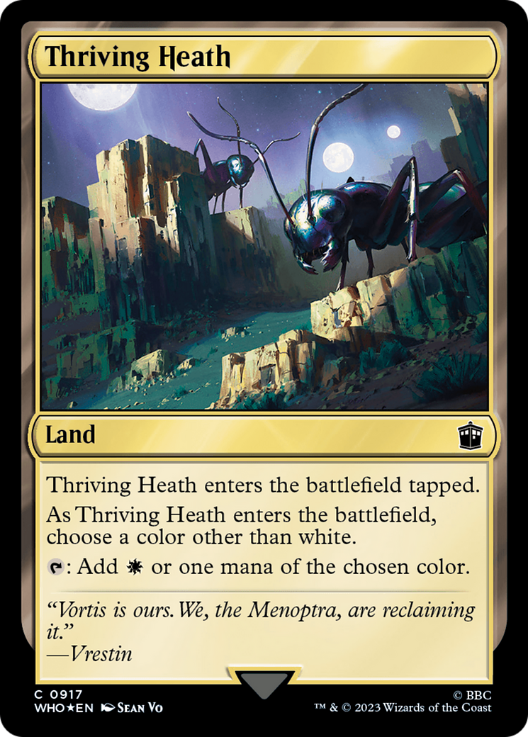 Thriving Heath (Surge Foil) [Doctor Who] | Mega City Incorporated