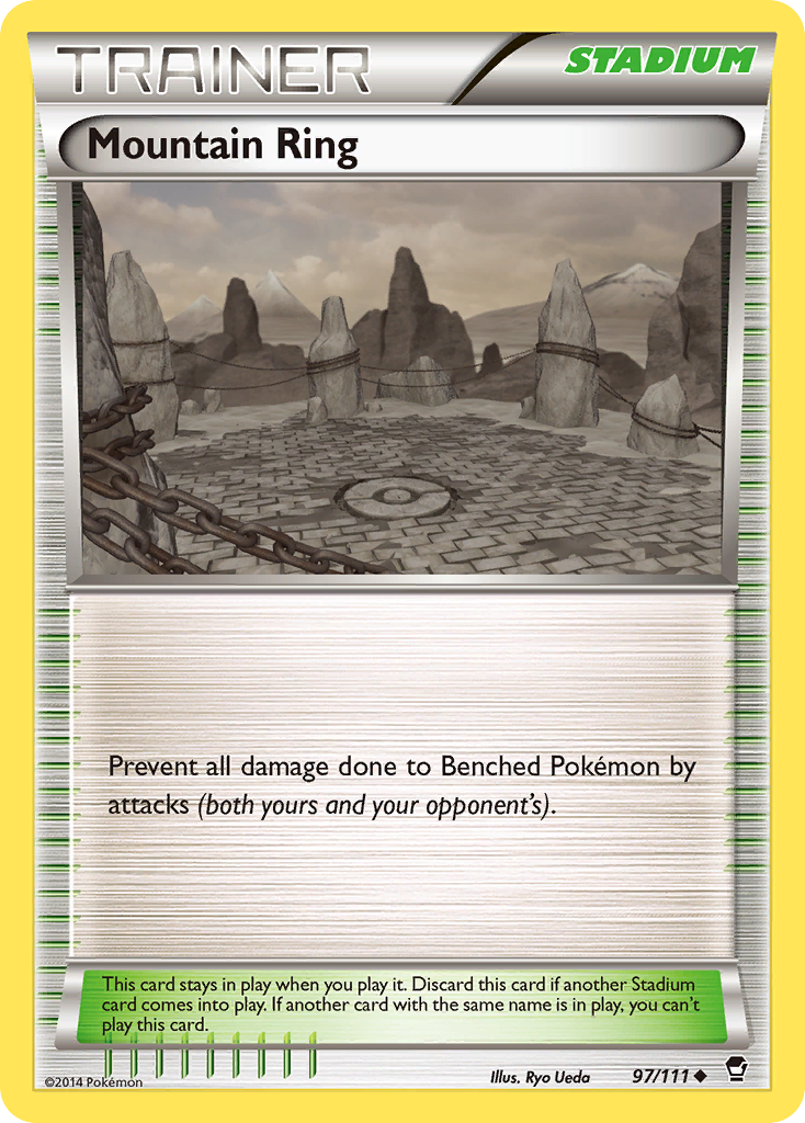 Mountain Ring (97/111) [XY: Furious Fists] | Mega City Incorporated