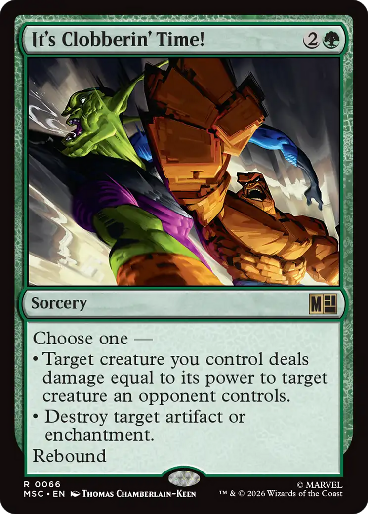 It's Clobberin' Time! [Marvel Super Heroes Commander] | Mega City Incorporated