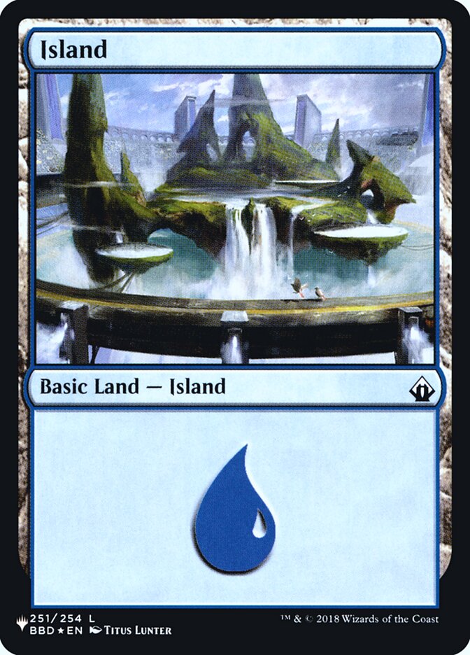 Island (Battlebound) [Secret Lair: Heads I Win, Tails You Lose] | Mega City Incorporated