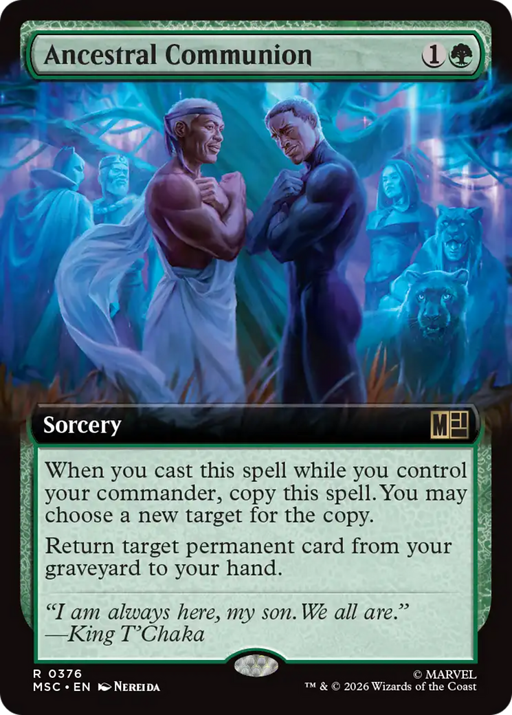 Ancestral Communion (Extended Art) [Marvel Super Heroes Commander] | Mega City Incorporated