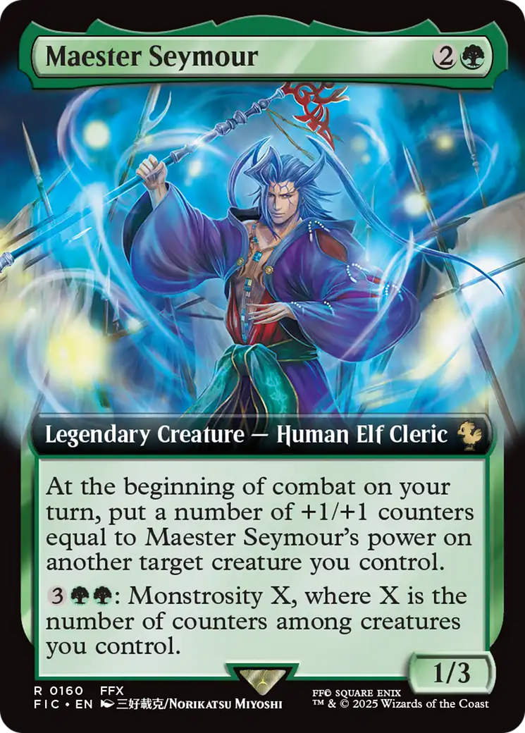 Maester Seymour (Extended Art) [FINAL FANTASY Commander] | Mega City Incorporated