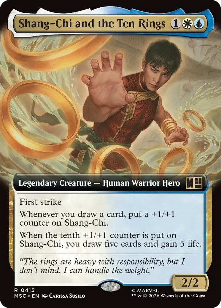 Shang-Chi and the Ten Rings (Extended Art) [Marvel Super Heroes Commander] | Mega City Incorporated