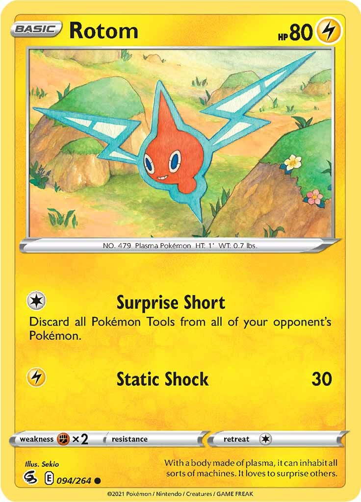 Rotom (094/264) [Sword & Shield: Fusion Strike] | Mega City Incorporated