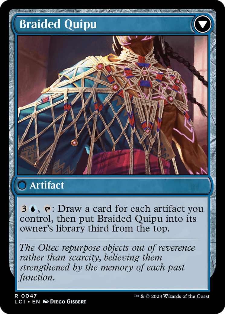 Braided Net // Braided Quipu [The Lost Caverns of Ixalan] | Mega City Incorporated