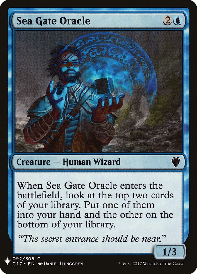 Sea Gate Oracle [Mystery Booster] | Mega City Incorporated