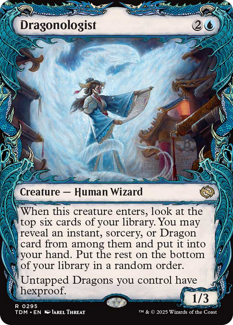 Dragonologist (Showcase) [Tarkir: Dragonstorm] | Mega City Incorporated