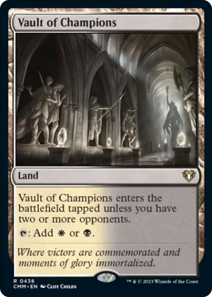 Vault of Champions [Commander Masters] | Mega City Incorporated