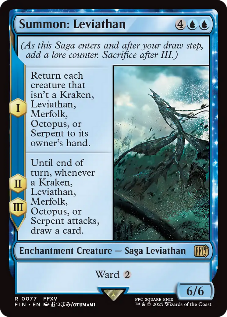 Summon: Leviathan [FINAL FANTASY] | Mega City Incorporated