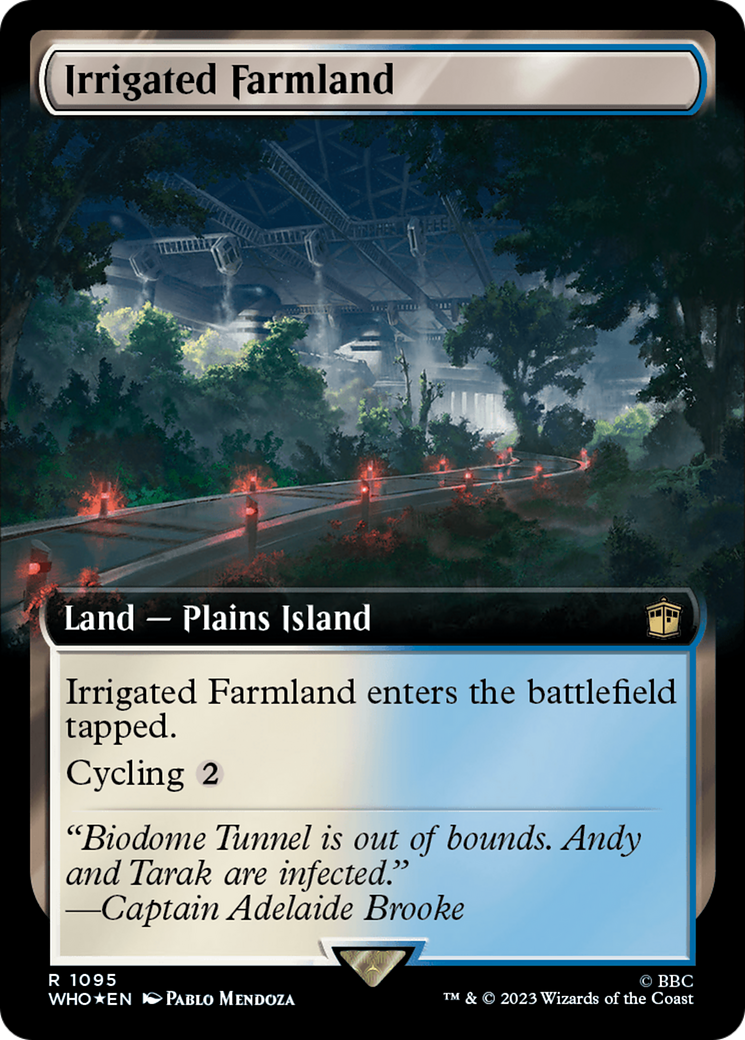 Irrigated Farmland (Extended Art) (Surge Foil) [Doctor Who] | Mega City Incorporated