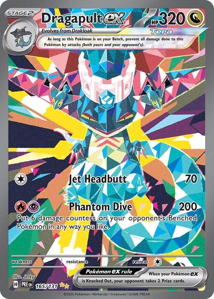 Dragapult ex (165/131) [Scarlet & Violet: Prismatic Evolutions] | Mega City Incorporated