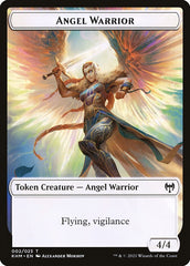 Elf Warrior // Angel Warrior Double-Sided Token [Kaldheim Tokens] | Mega City Incorporated