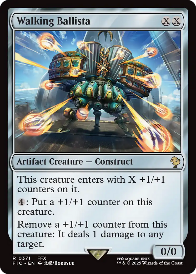 Walking Ballista [FINAL FANTASY Commander] | Mega City Incorporated