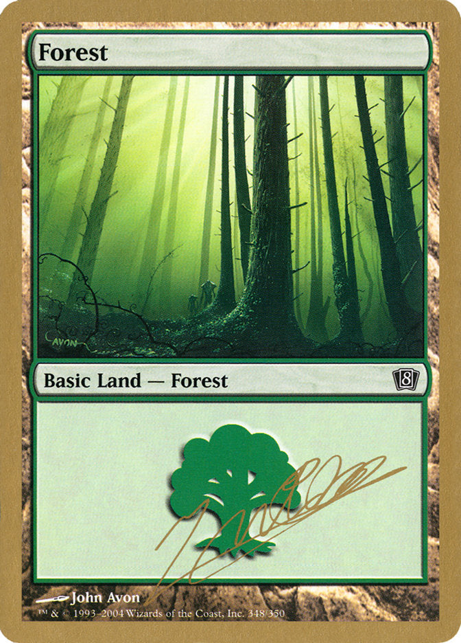 Forest (jn348) (Julien Nuijten) [World Championship Decks 2004] | Mega City Incorporated