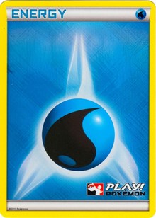 Water Energy (2011 Play Pokemon Promo) [League & Championship Cards] | Mega City Incorporated