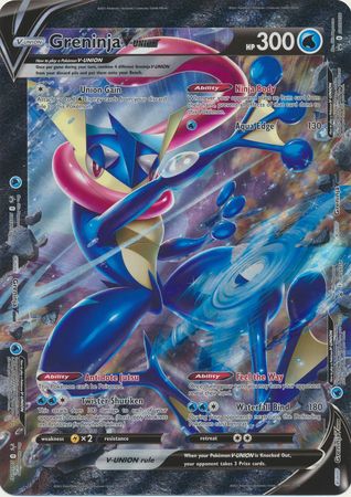 Greninja V-Union (Jumbo Card) [Sword & Shield: Black Star Promos] | Mega City Incorporated