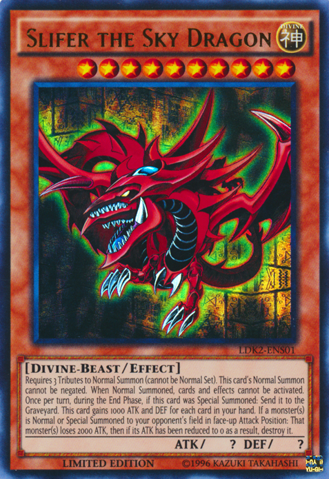 Slifer the Sky Dragon [LDK2-ENS01] Ultra Rare | Mega City Incorporated