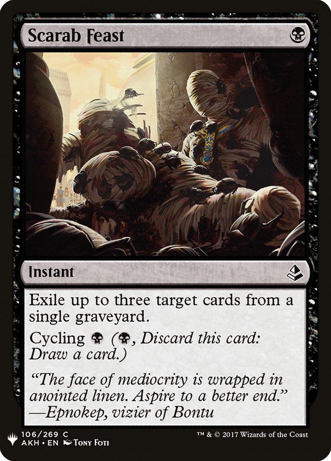 Scarab Feast [Mystery Booster] | Mega City Incorporated