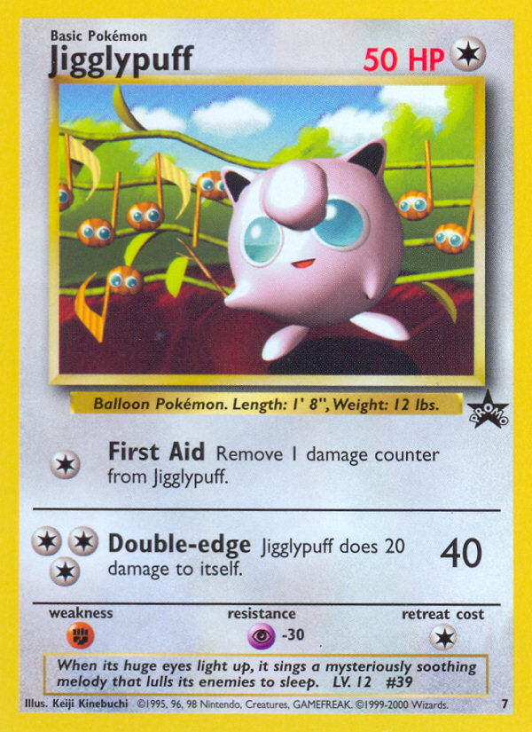 Jigglypuff (7) [Wizards of the Coast: Black Star Promos] | Mega City Incorporated