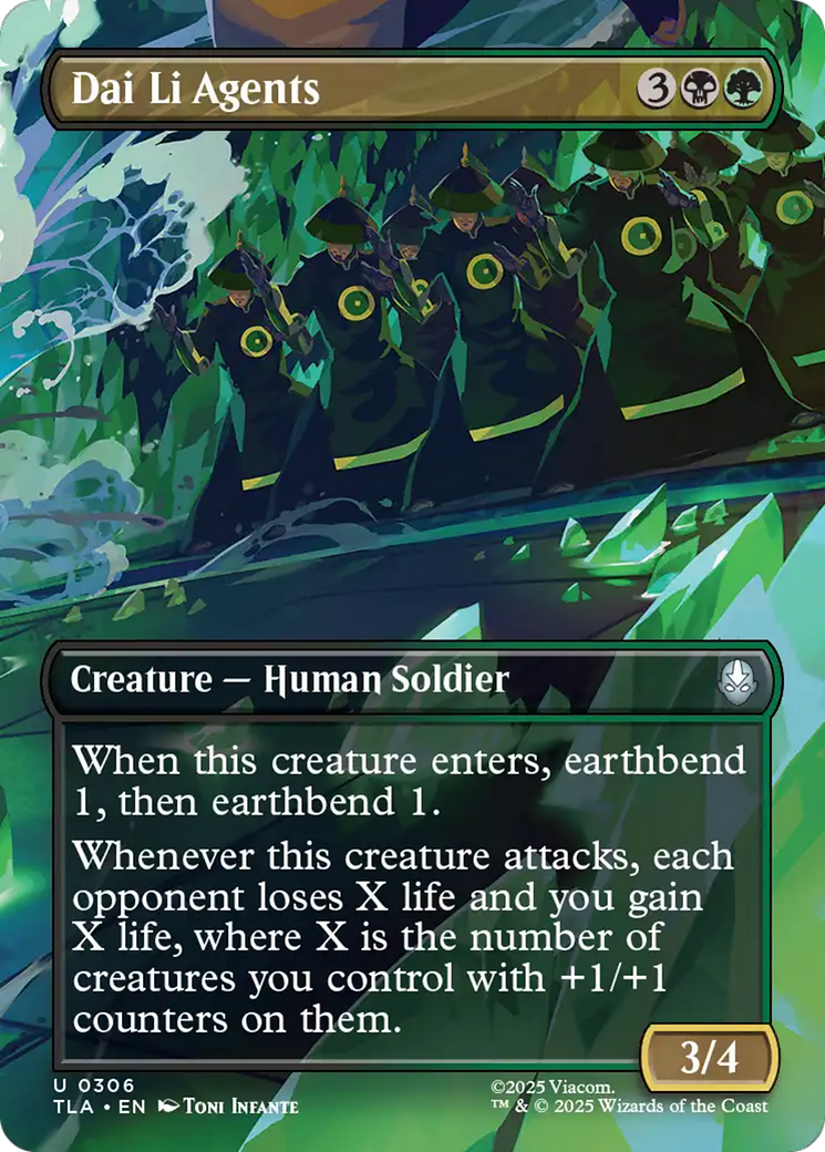Dai Li Agents (Borderless) [Avatar: The Last Airbender] | Mega City Incorporated
