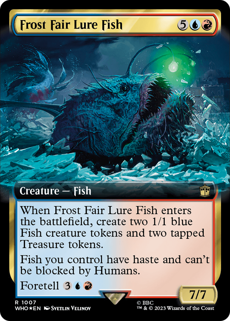 Frost Fair Lure Fish (Extended Art) (Surge Foil) [Doctor Who] | Mega City Incorporated