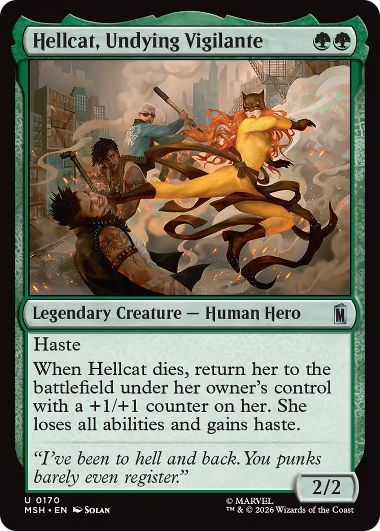 Hellcat, Undying Vigilante [Marvel Super Heroes] | Mega City Incorporated