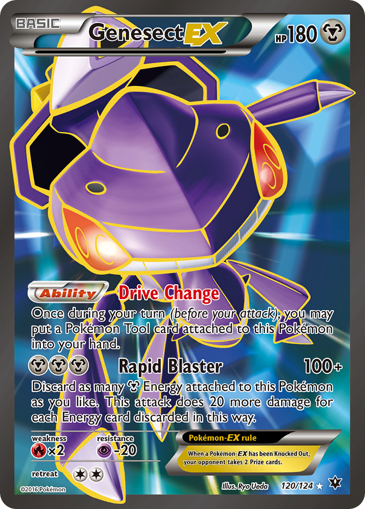 Genesect EX (120/124) [XY: Fates Collide] | Mega City Incorporated