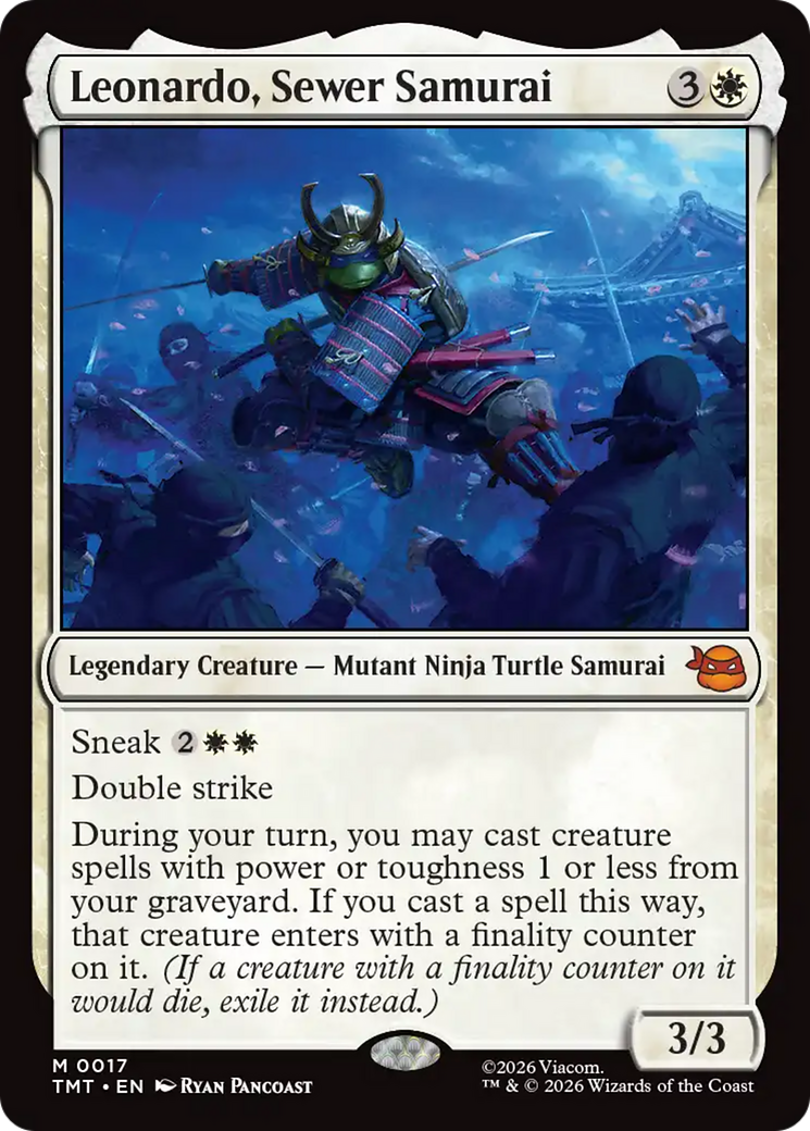 Leonardo, Sewer Samurai [Teenage Mutant Ninja Turtles] | Mega City Incorporated