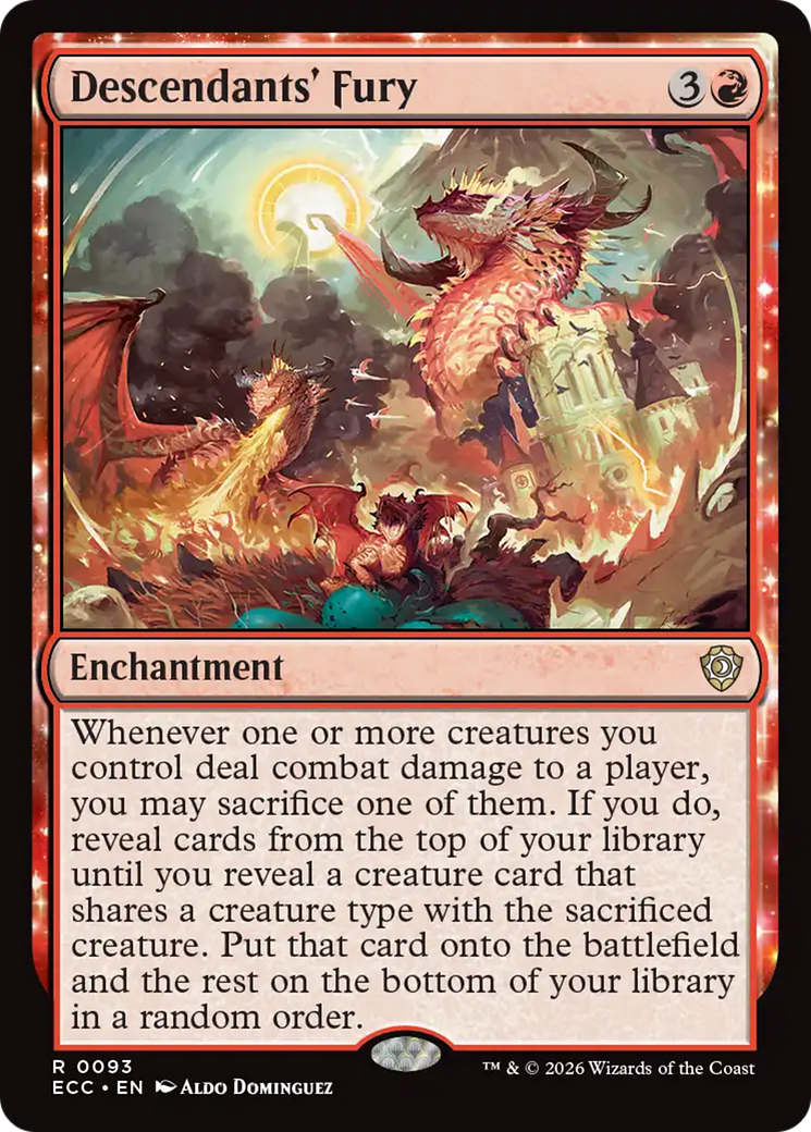 Descendants' Fury [Lorwyn Eclipsed Commander] | Mega City Incorporated