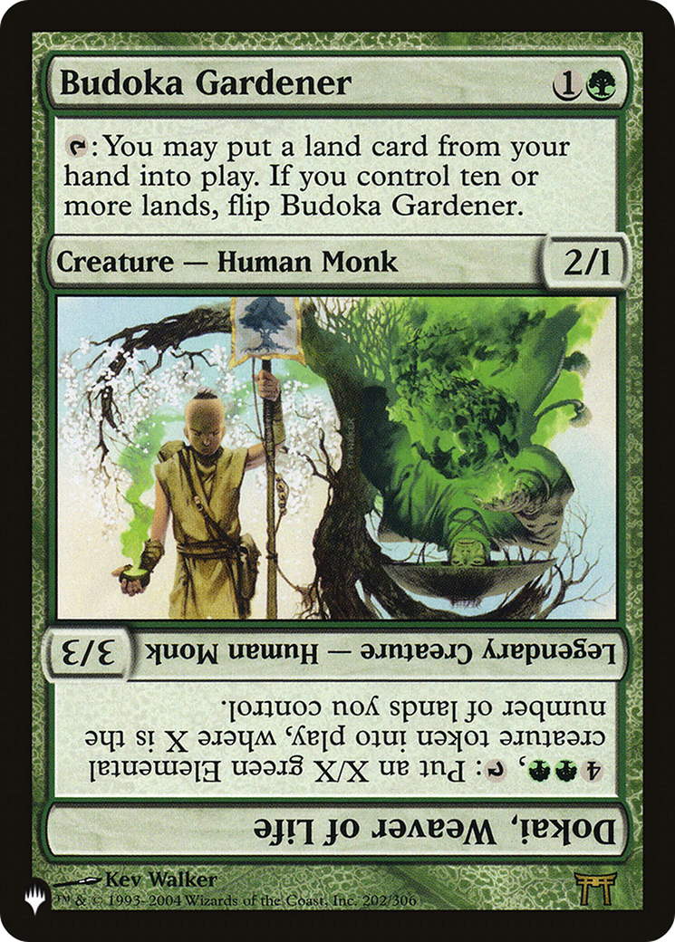 Budoka Gardener // Dokai, Weaver of Life [The List] | Mega City Incorporated