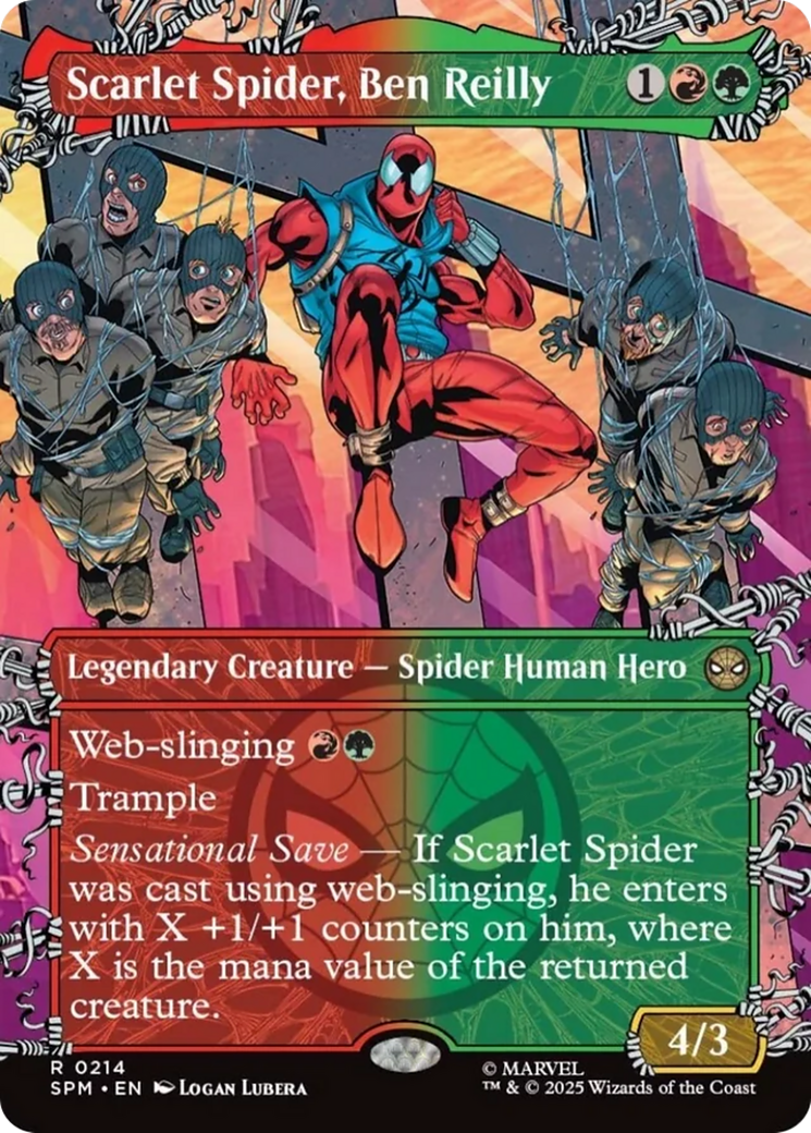 Scarlet Spider, Ben Reilly (Borderless) [Marvel's Spider-Man] | Mega City Incorporated