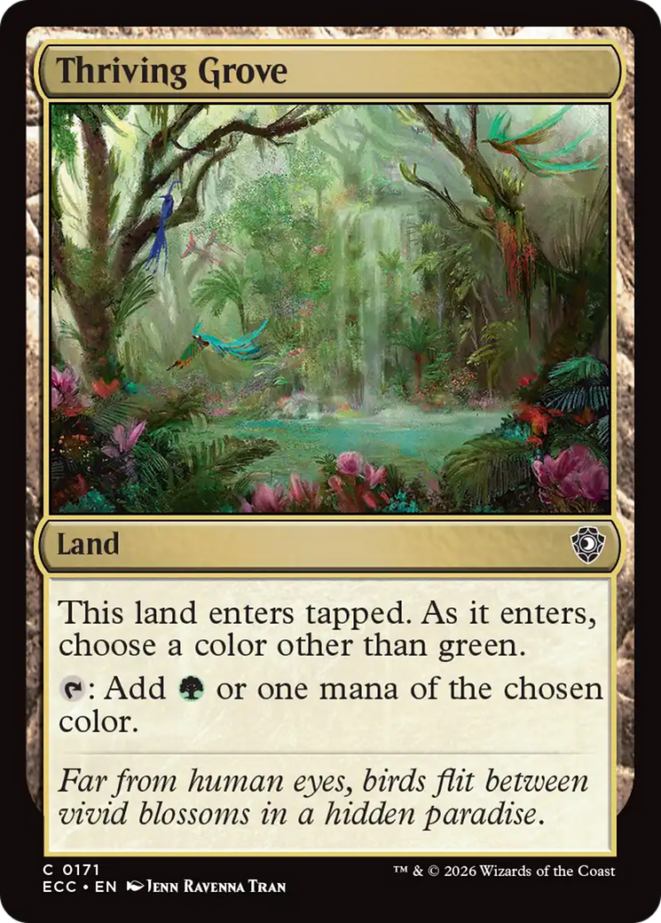 Thriving Grove [Lorwyn Eclipsed Commander] | Mega City Incorporated
